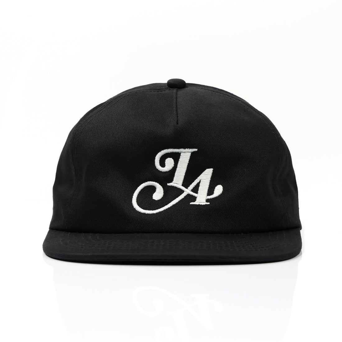 LA SNAPBACK HAT - BLACK/BLOSSOM