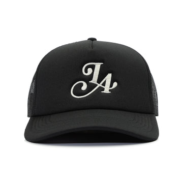 LA TRUCKER HAT - BLACK