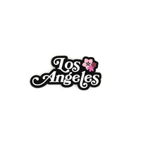 LOS ANGELES PIN - BLACK/BLOSSOM