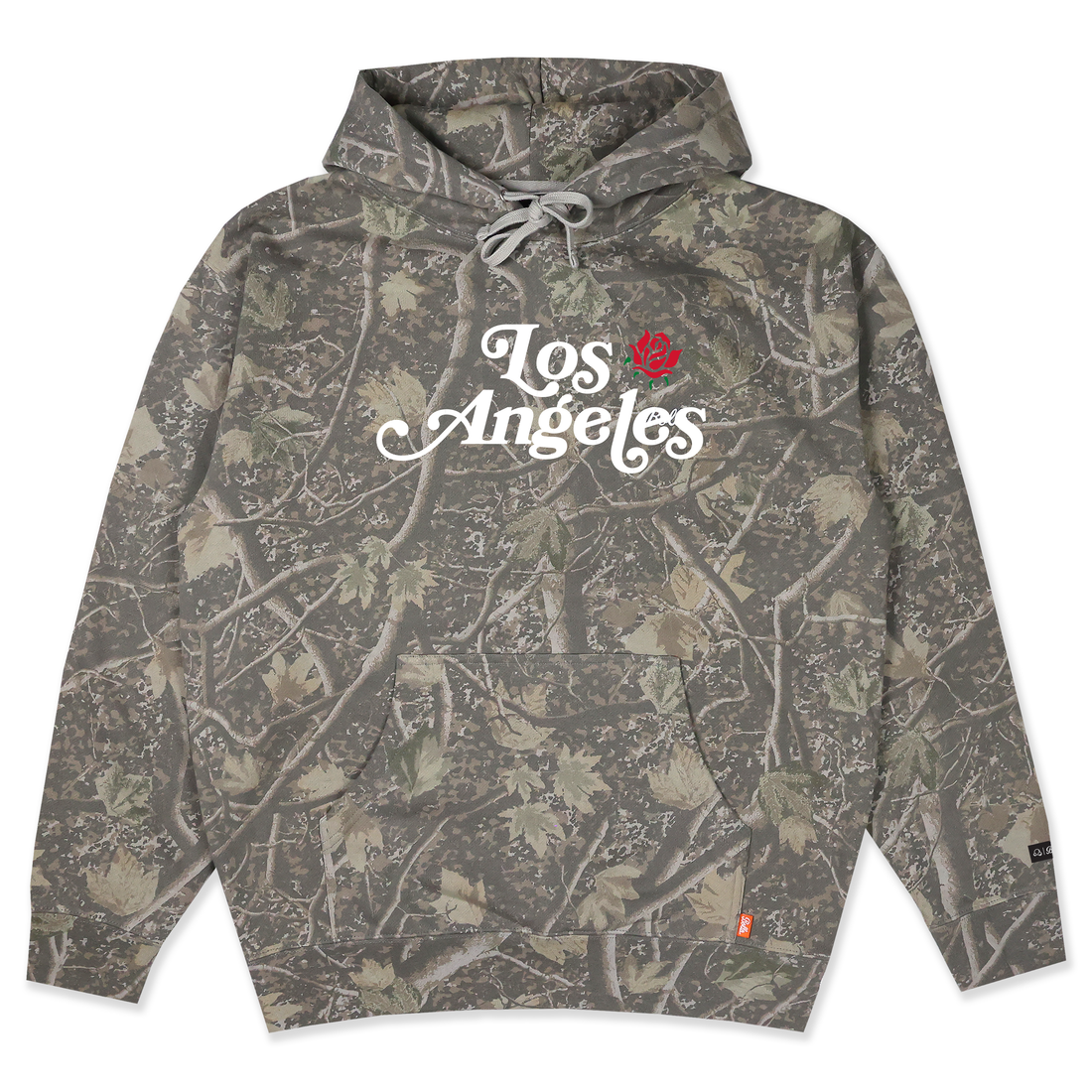 LOS ANGELES PULLOVER HOODIE - TREE CAMO