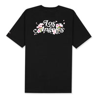 LOS ANGELES T-SHIRT - BLACK/BLOSSOM