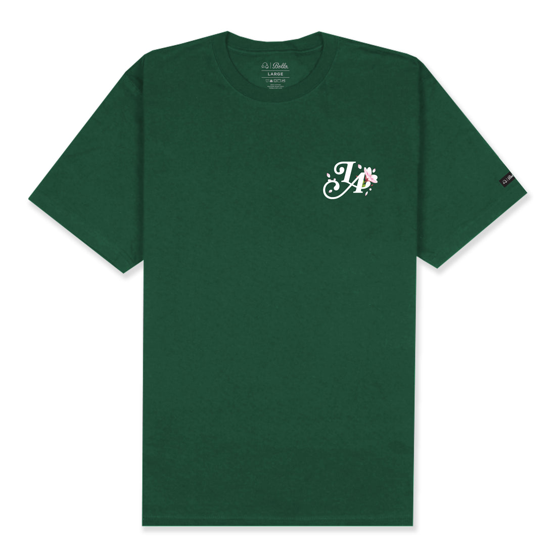 LOS ANGELES T-SHIRT - HUNTER/BLOSSOM
