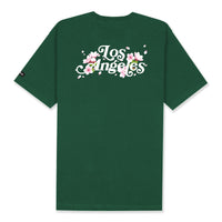 LOS ANGELES T-SHIRT - HUNTER/BLOSSOM