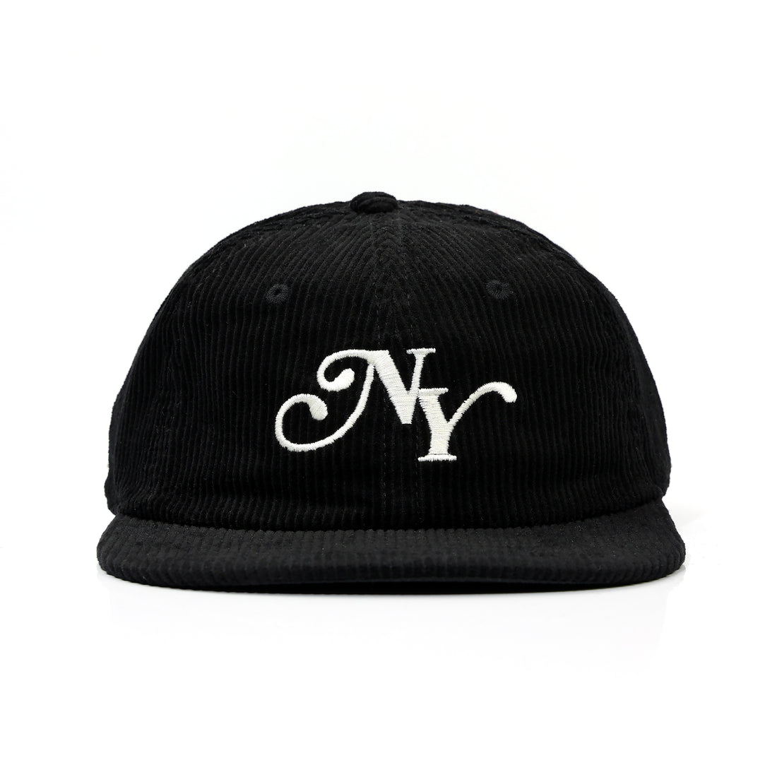 NY STRAPBACK HAT - BLACK