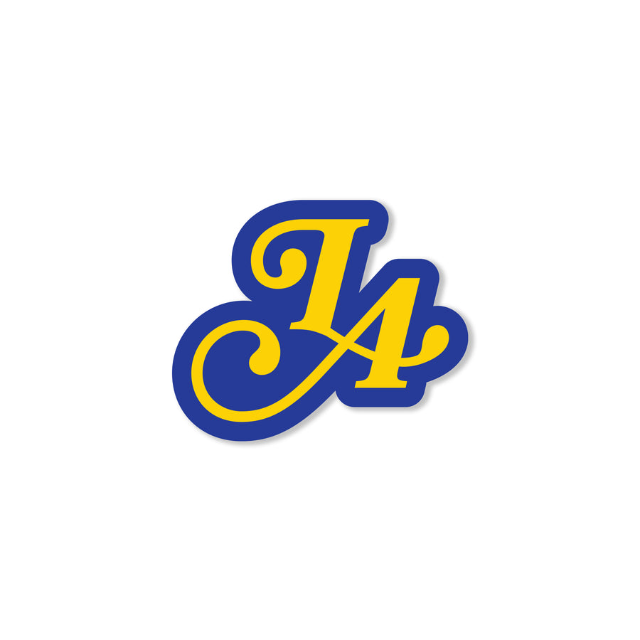 LA PIN - BLUE/GOLD