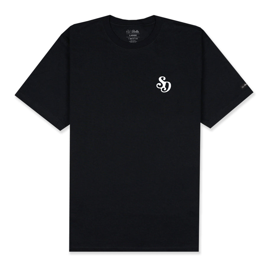 SAN DIEGO T-SHIRT - BLACK