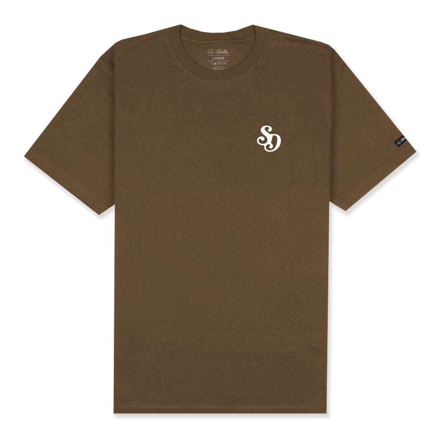 SAN DIEGO T-SHIRT - WALNUT