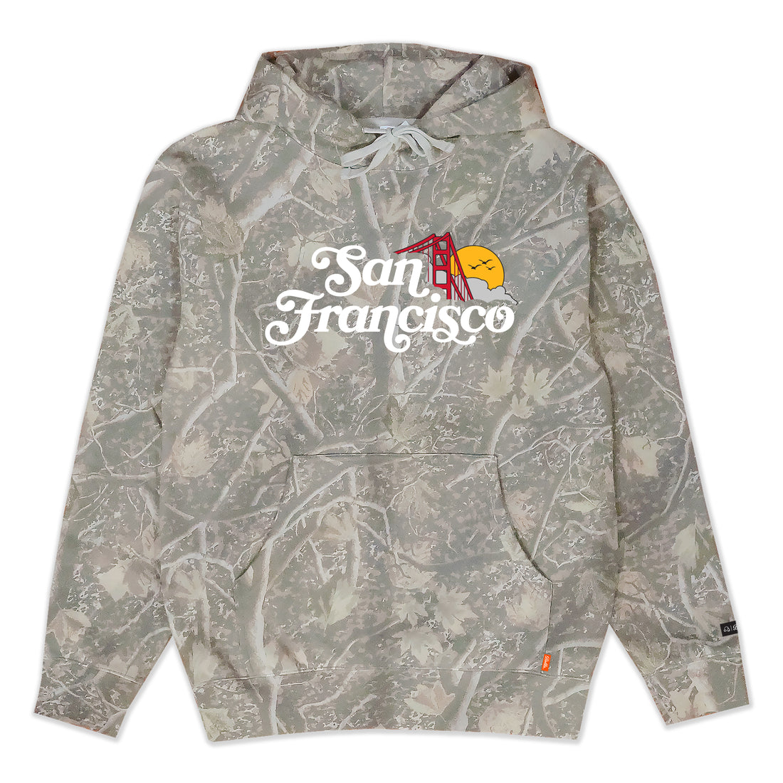 SAN FRANCISCO PULLOVER HOODIE - TREE CAMO