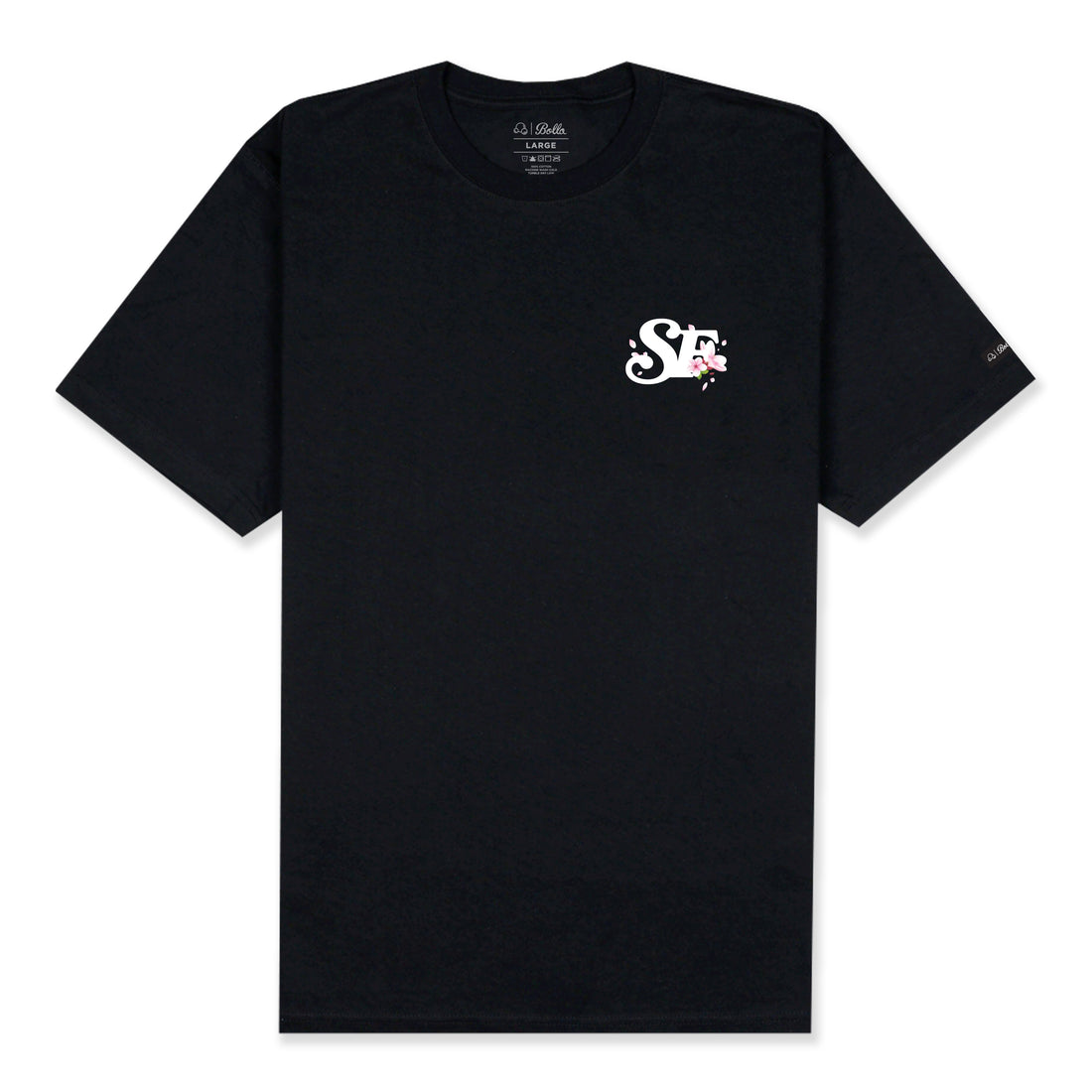 SAN FRANCISCO T-SHIRT - BLACK/BLOSSOM