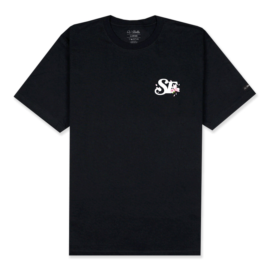 SAN FRANCISCO T-SHIRT - BLACK/BLOSSOM