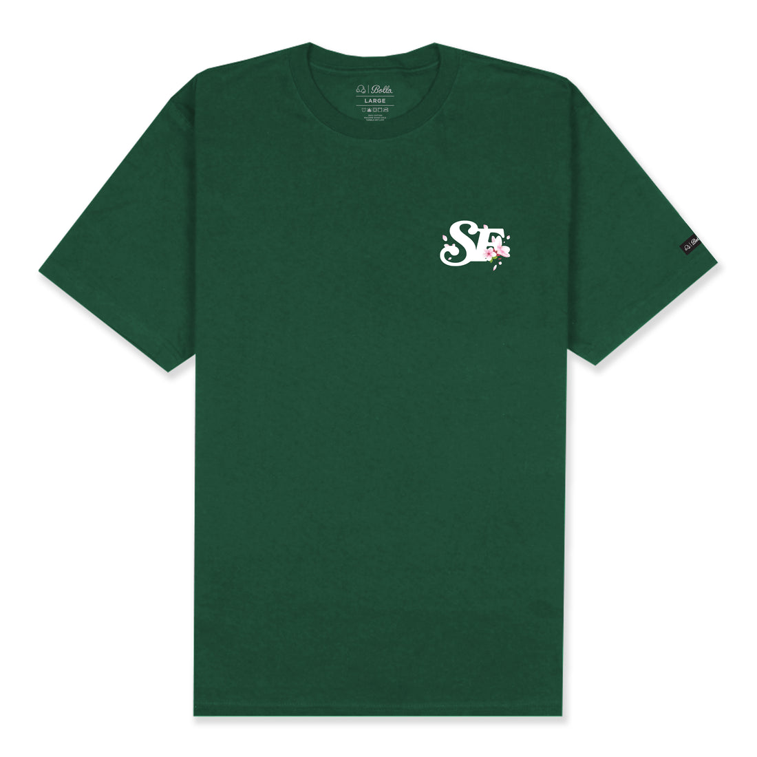 SAN FRANCISCO T-SHIRT - HUNTER/BLOSSOM