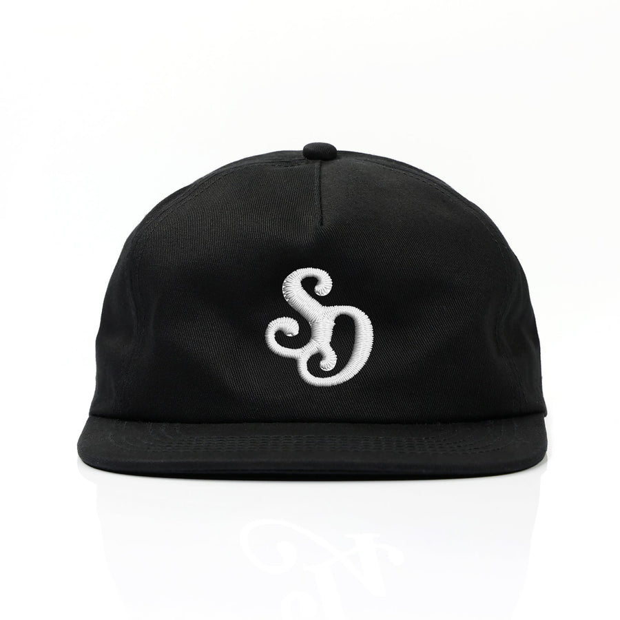 SD SNAPBACK HAT - BLACK