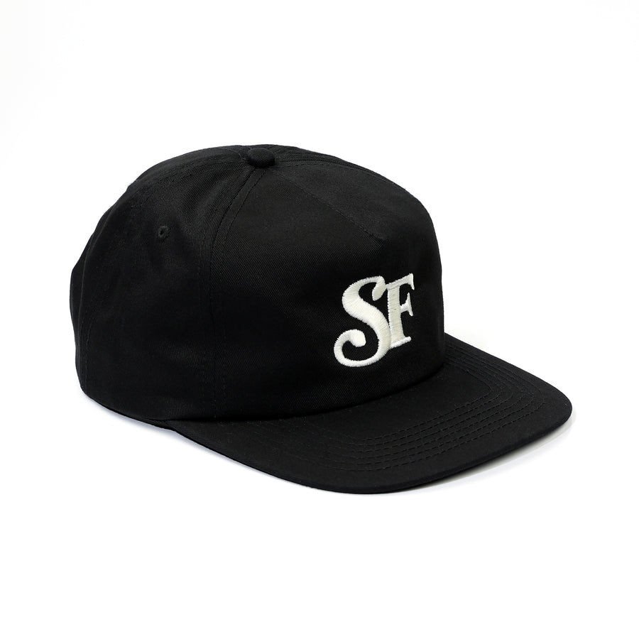 SF SNAPBACK HAT - BLACK/WHITE