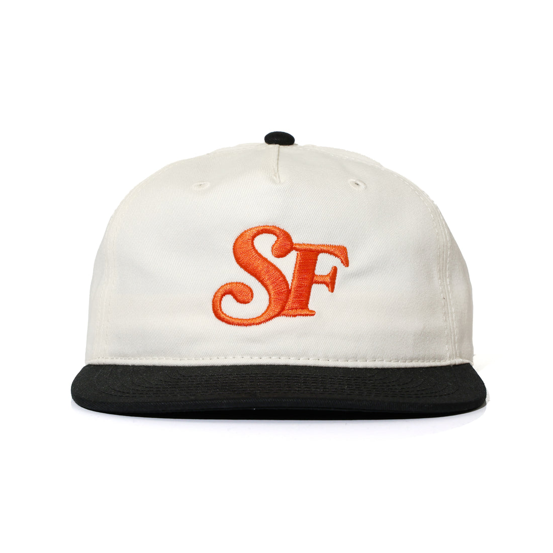 SF SNAPBACK HAT - CREAM/BLACK