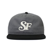 SF SNAPBACK HAT - SHADOW/BLACK
