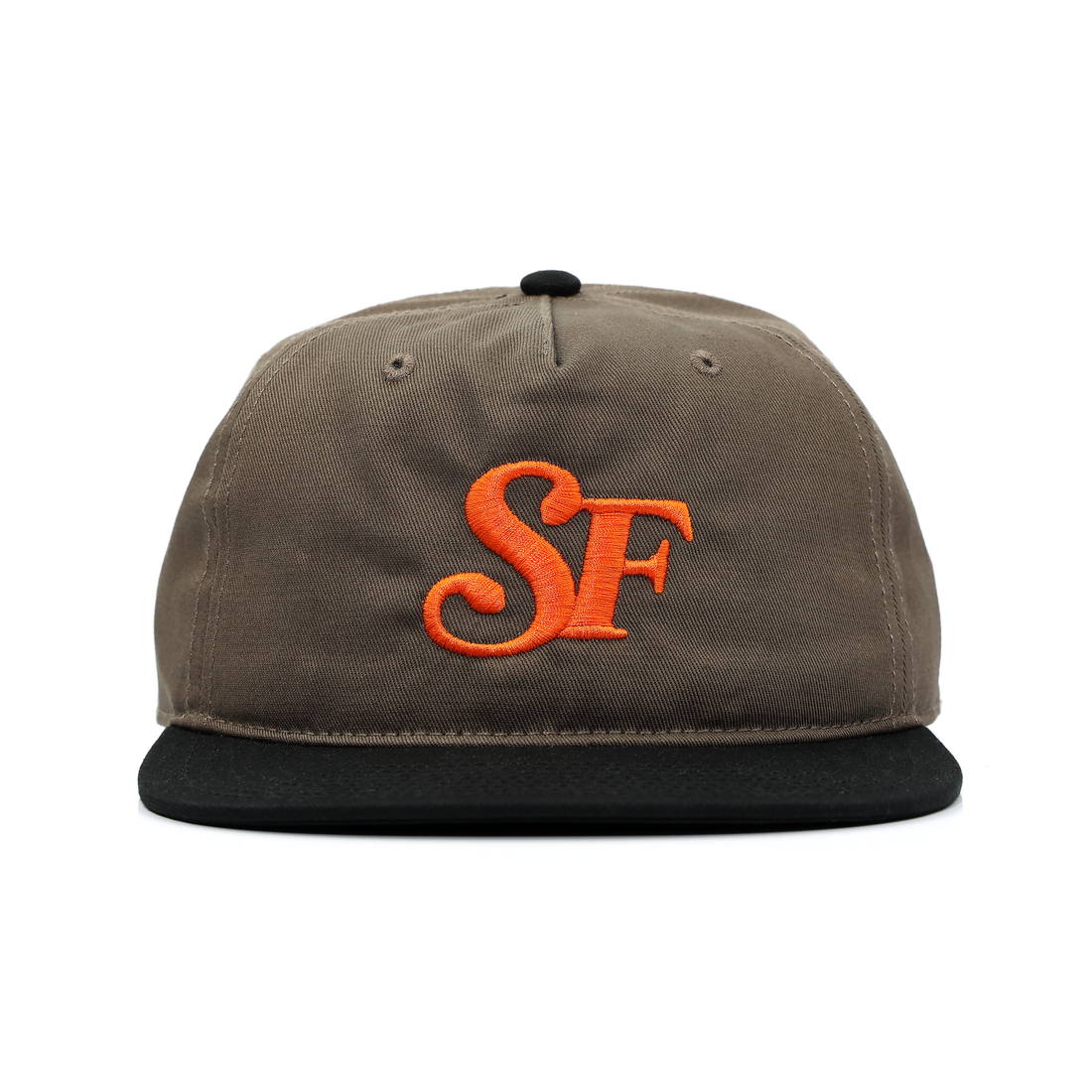 SF SNAPBACK HAT - WALNUT/BLACK