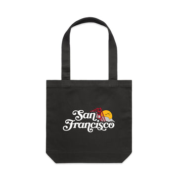 SAN FRANCISCO TOTE BAG - COAL