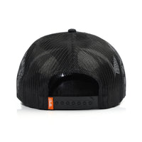 SF TRUCKER HAT - BLACK/WHITE