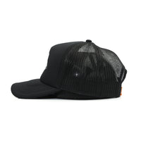 SF TRUCKER HAT - BLACK/WHITE