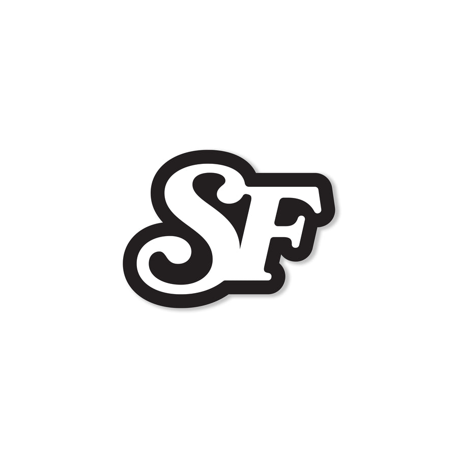 SF PIN - BLACK/WHITE