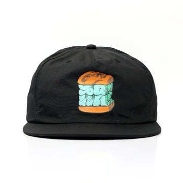 STACK SNAPBACK HAT - BLACK