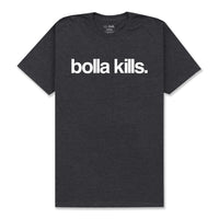 BOLLA KILLS T-SHIRT - CHARCOAL HEATHER