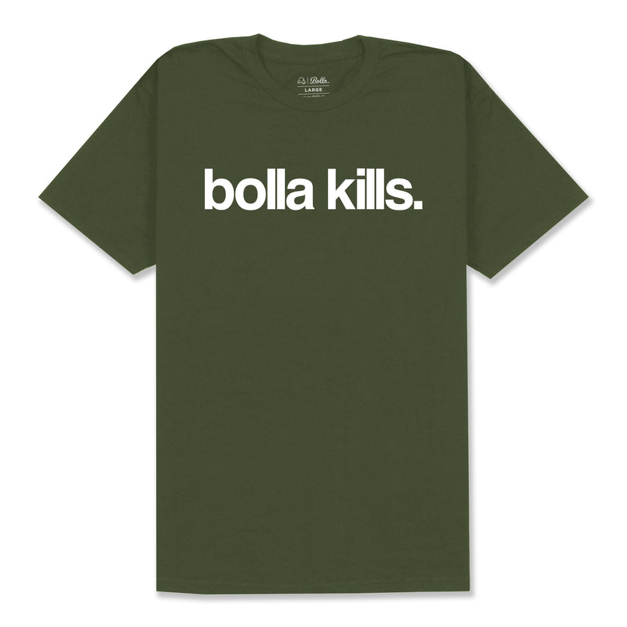 BOLLA KILLS T-SHIRT - OLIVE
