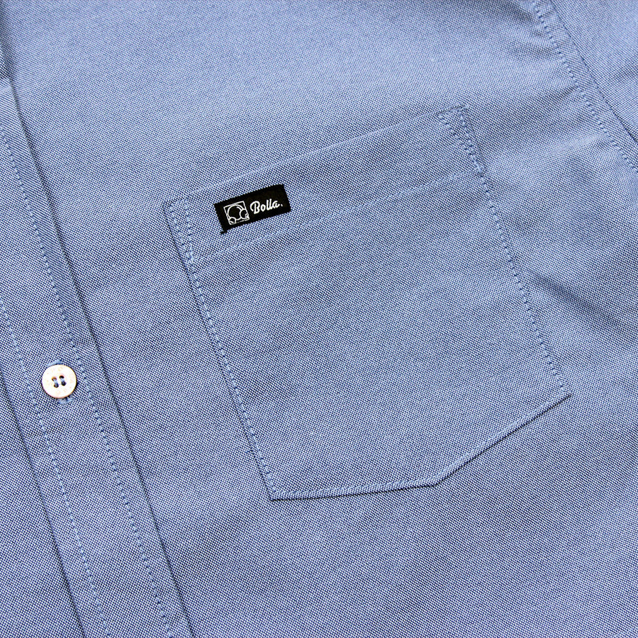 EVERYDAY S/S (TWO-TONE) SHIRT - BLUE