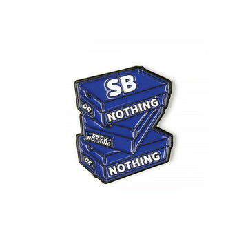 BOX PIN - BLUE (SB OR NOTHING)