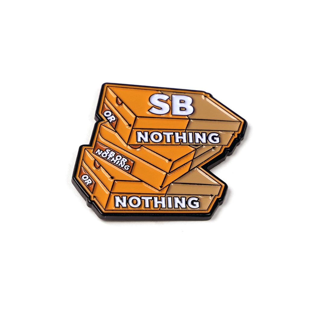 BOX PIN - ORANGE (SB OR NOTHING)