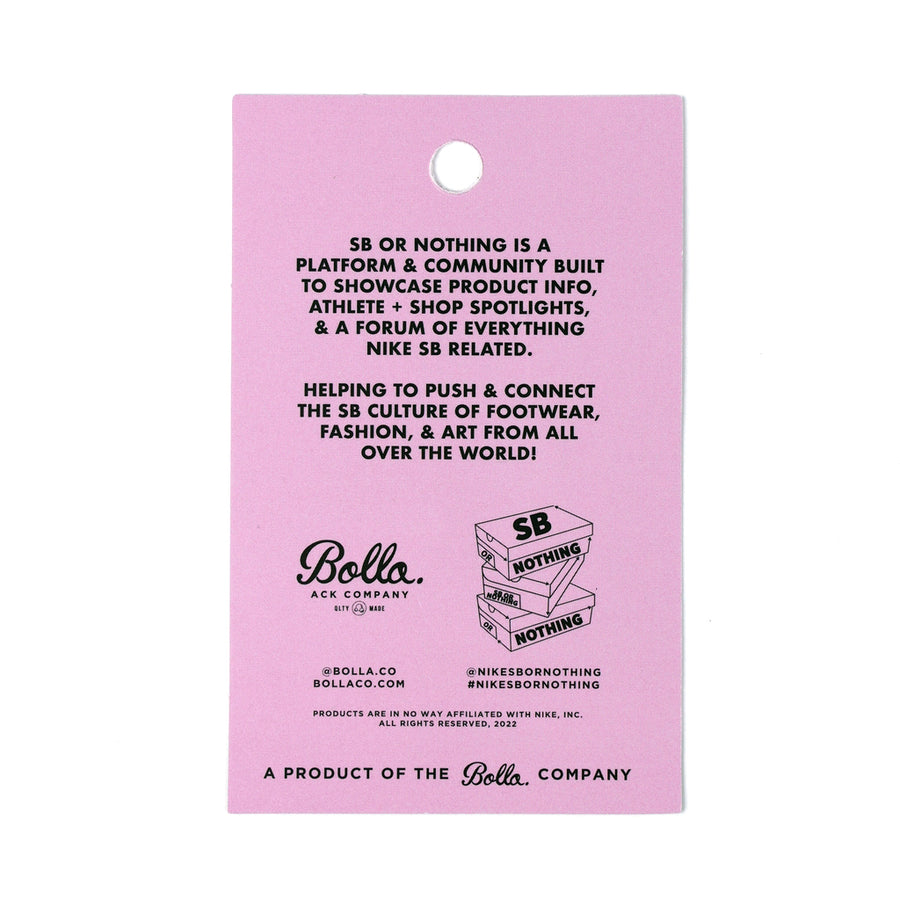Pink Pin Box BOX PIN - PINK (SB OR NOTHING) – Bolla.®