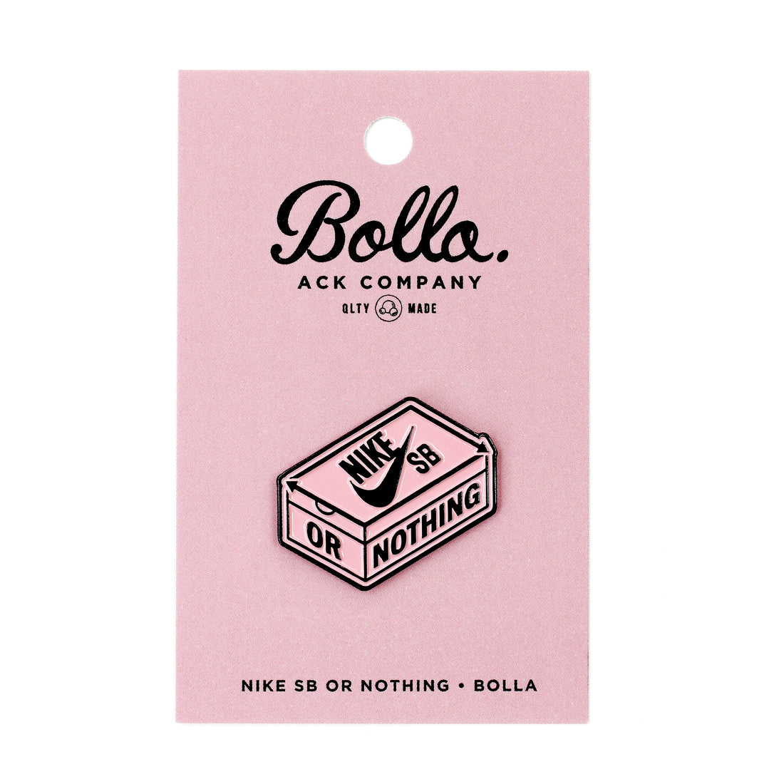 PINK BOX PIN - PINK (NIKE SB OR NOTHING)