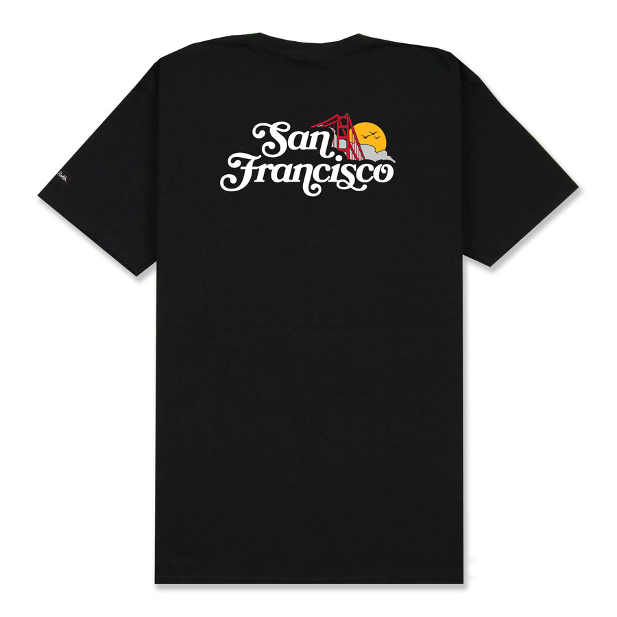 SAN FRANCISCO T-SHIRT - BLACK